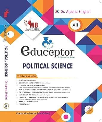 Educeptor in Political Science (Class XII) (English Medium) : Dr ...