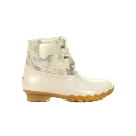 Metallic sperry boots online