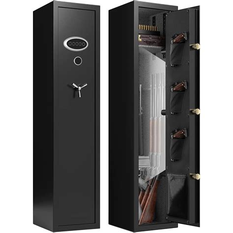 Amazon.com: Biometric Rifle Fireproof Gun Safes for Home Rifle and ...
