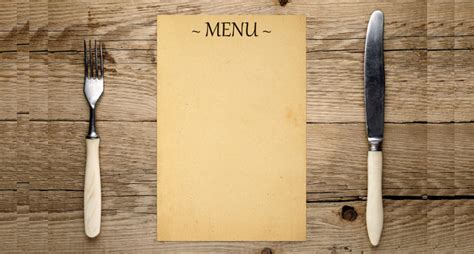 Empty Menu 的图像结果