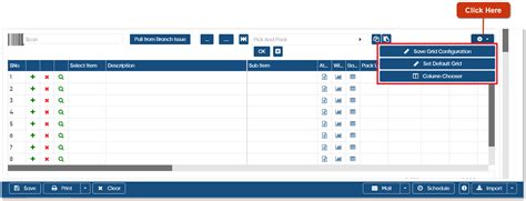 Inter Branch Receipt