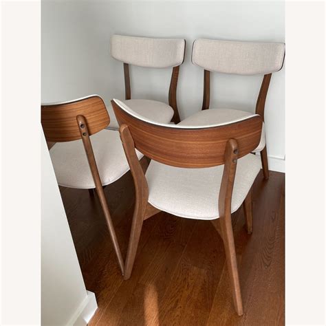 Wayfair Mid Century Modern Dining Chairs - AptDeco