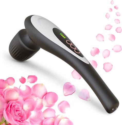 Roysmart Personal Handheld Vibrating Massager-Cordless Electric Handheld Percussion Muscle ...