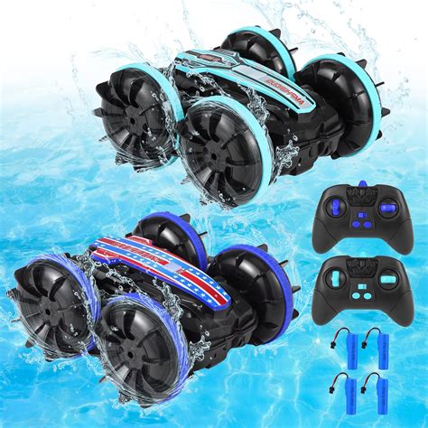 FunsLane 2 Pack Amphibious Remote Control Car Toys for 5-12 India | Ubuy