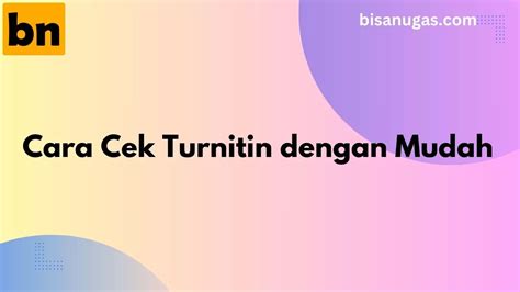 Image result for Tutorial Cek Turnitin Student