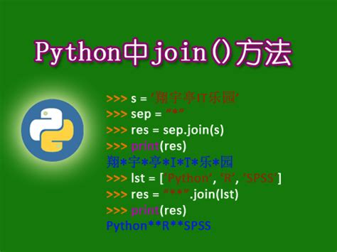 python join_Python中join()方法的用法-CSDN博客