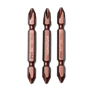 Taparia Make, 65mm Double Side Bits of 1/4" Hex Shank, S2 Grade, Of Tip ...