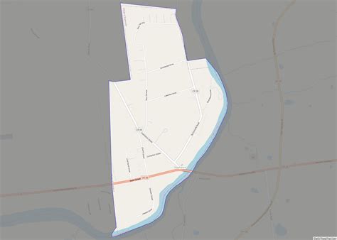 Map of Esperance village, New York - Thong Thai Real