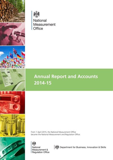 National Measurement Office annual report and accounts 2014-15: 2015-16 ...