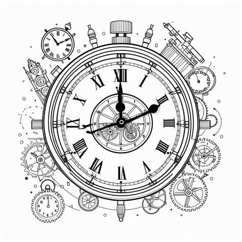 Image result for Alarm Clock Exploded View Drawing