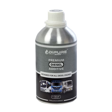 Dipure 4000 Premium Diesel Additive Fuel Treatment and Injector Cleaner ...