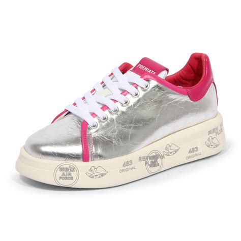 H9649 sneaker donna PREMIATA BELLE woman vintage effect shoes
