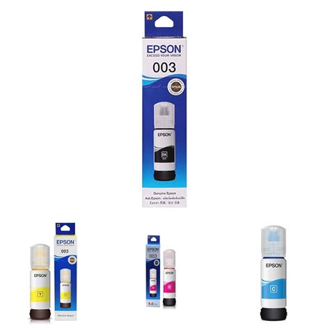 Epson 003 65 ml for EcoTank L1110/L3100/L3101/L3110/L3115/L3116/L3150 ...