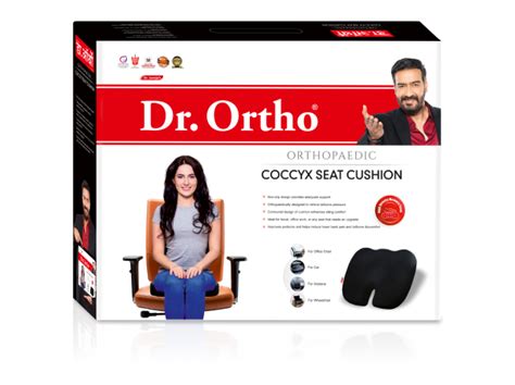 Coccyx Cushion for Tailbone Pain | Coccyx Seat Cushion | Dr. Ortho ...