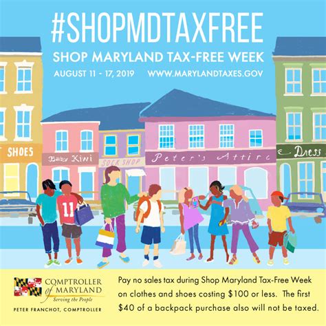 Maryland Tax-Free Week Starts Sunday | Montgomery Community Media