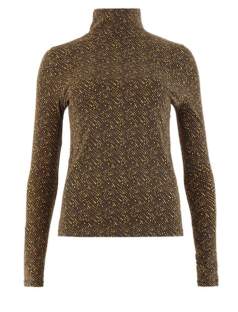 Buy Cotton Rich Animal Print Top at Marks & Spencer