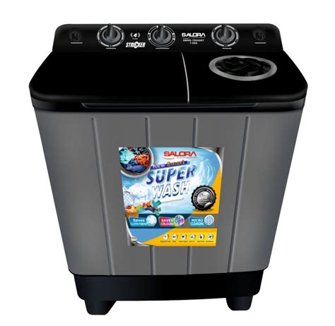 Salora 7.0 KG 5 Star Semi-automatic Top Loading Washing machine, SWMS ...