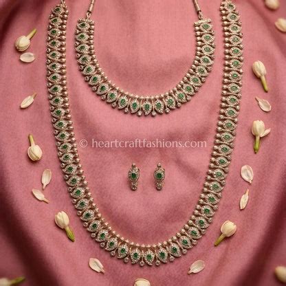 South Indian Grand Layered Haar Set – Heartcraft Fashions