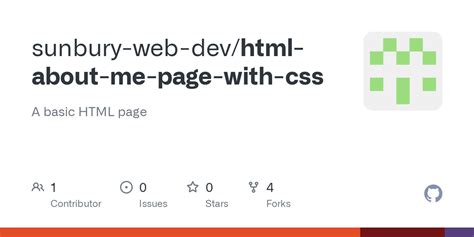 Image result for Do About Me Homepage Using HTML CSS