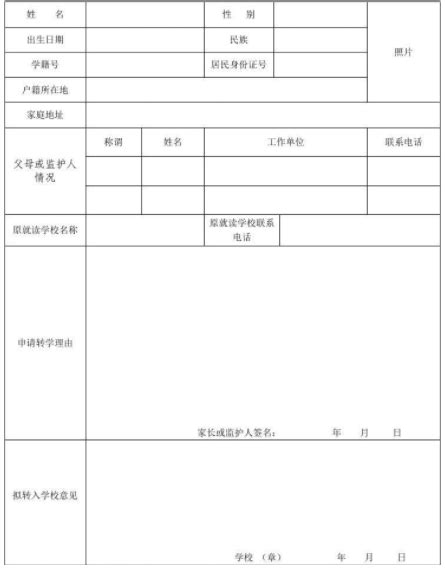 学生转学申请书怎么写（六篇）