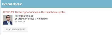 CitiusTech, Sr. VP-Data Science, talks about the career opportunities ...