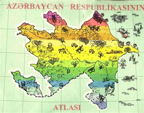 Thematic Map Of Azerbaijan
