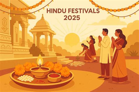 Celebrating Divine Energies: Your 2025 Poojn Guide to Key Hindu Festivals