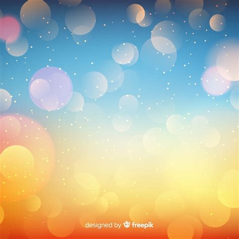 Abstract bokeh lights background | Free Vector