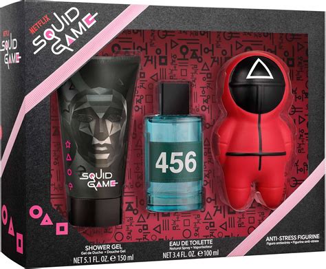 Netflix Squid Game Gift Set - EDT 100 ml, Shower Gel 150 ml, and Anti ...