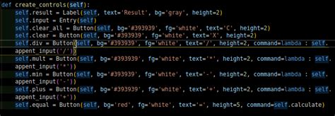 Kod Python Kalkulator 的图像结果