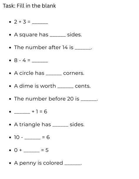 math trivia questions for 1st graders | Teaching Resources