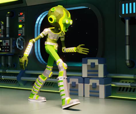 Alien Armor Low Poly 的图像结果