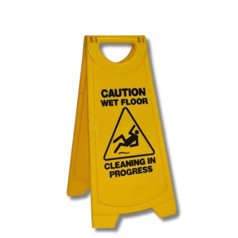 Caution Wet Floor Sign /Ea | Chem-Pack