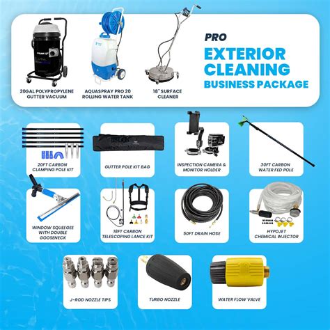 Exterior Cleaning and Soft Washing Business Start-Up Package – EquipMaxx