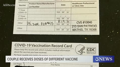 Mathis CVS gives couple wrong booster shot, couple says | kiiitv.com