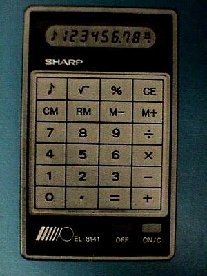 Image result for Sharp Calculators 10-Digit Reset Code