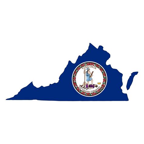 Virginia Flag - State of America 26804048 PNG