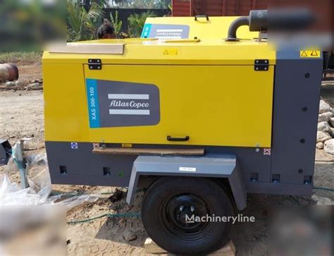 Atlas Copco COPCO 300 CFM mobile compressor for sale in India Mustil No ...