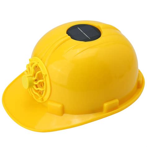 Buy Safety Helmet Construction Hardhat with Solar Powered Cooling Cool ...