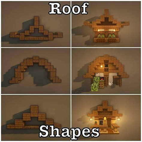 Simple Minecraft Roof Designs Minecraft: 10 Simple Roof Designs That