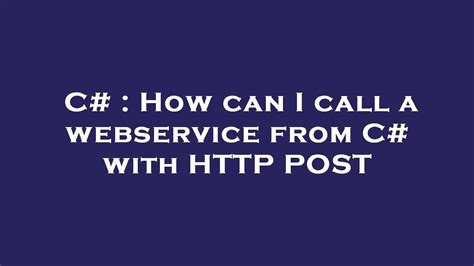 Image result for HttpPost C