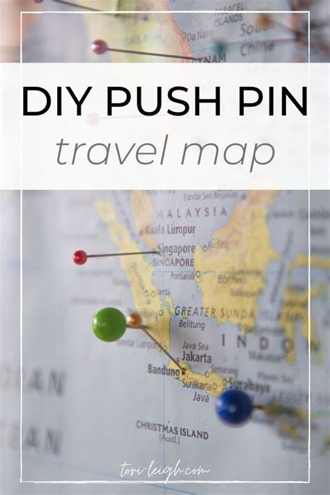DIY Push Pin Map 的图像结果