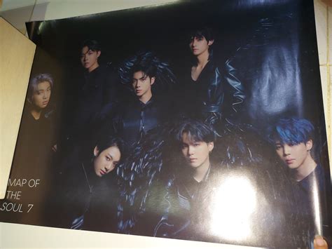 OFFICIAL POSTER BTS MAPS OF THE SOUL MOTS, K-Wave di Carousell