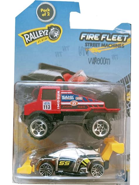 Ralleyz Fire Fleet- Fun with Hot Wheels Super Ultimate Garage