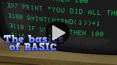 Image result for Early Basic Computer Scripting Examples