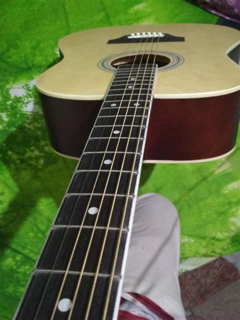 Vault ED-10D 41 inch Dreadnought Acoustic Guitar with Bag, Strings ...