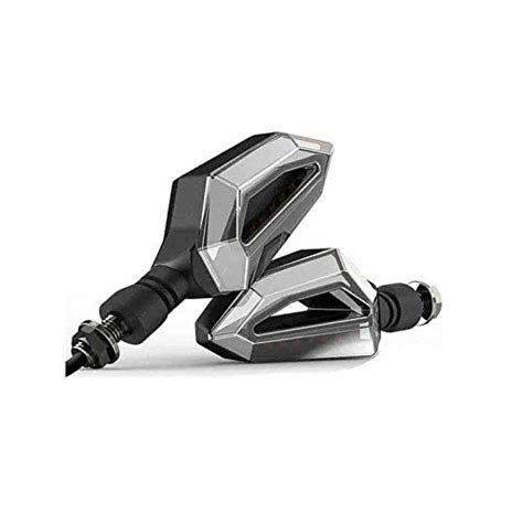 Guance DRL LED Turn Signal Dual Color DRL Bike Indicator for Universal ...