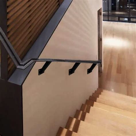 Buy Chooglkj 4 Pack Handrail Stair Brackets Heavy Duty,Square Handrail ...