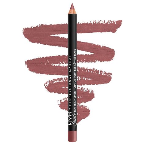 Buy Nyx Professional Makeup Suede Matte Lip Liner, Whipped Caviar, 1g ...
