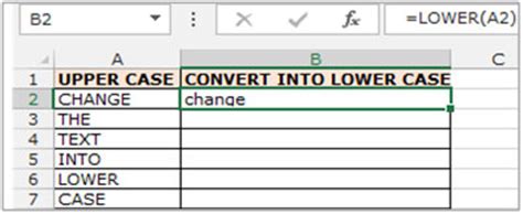 Image result for Convert Lowercase Excel